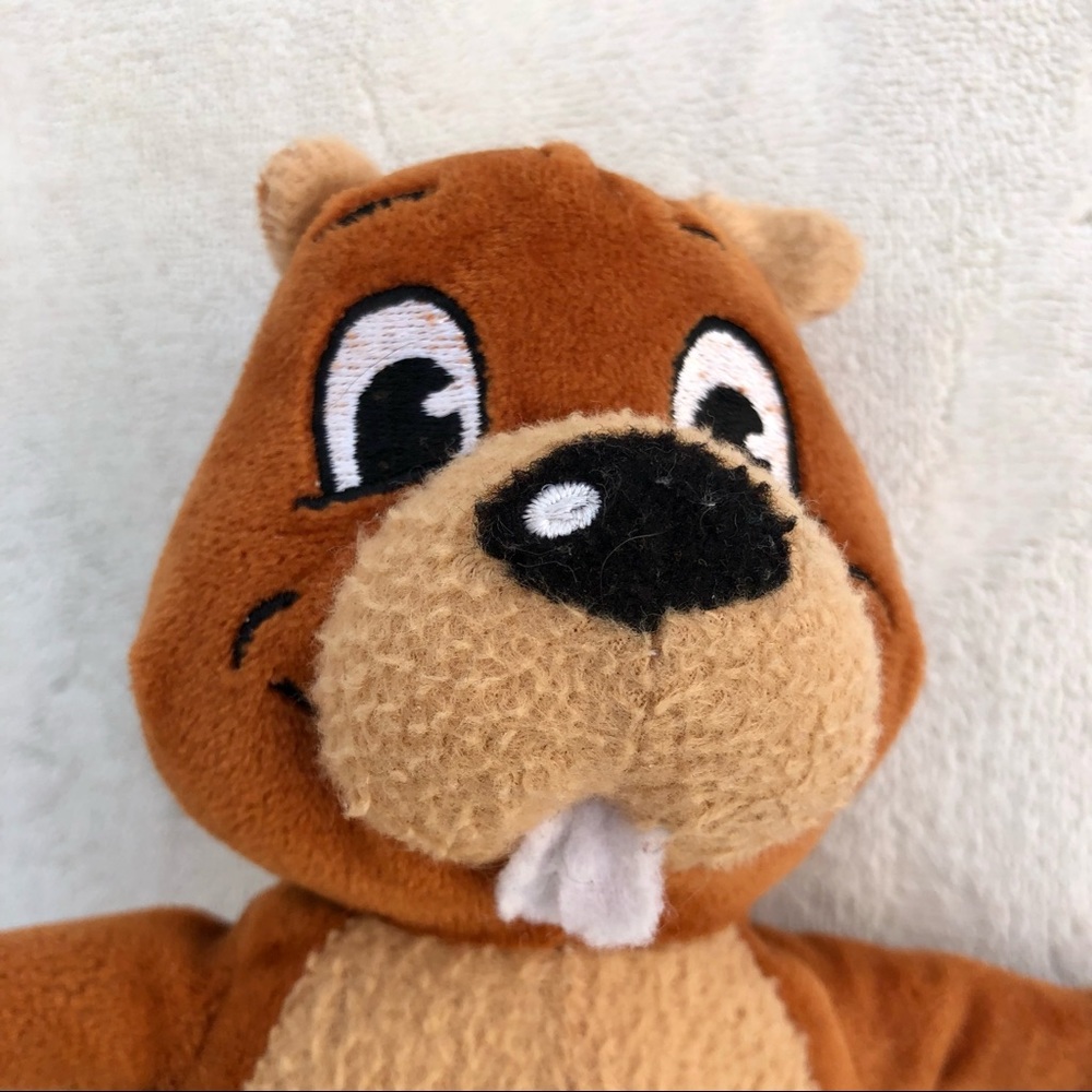 Beaver Plush Stuffed Animal Vintage
